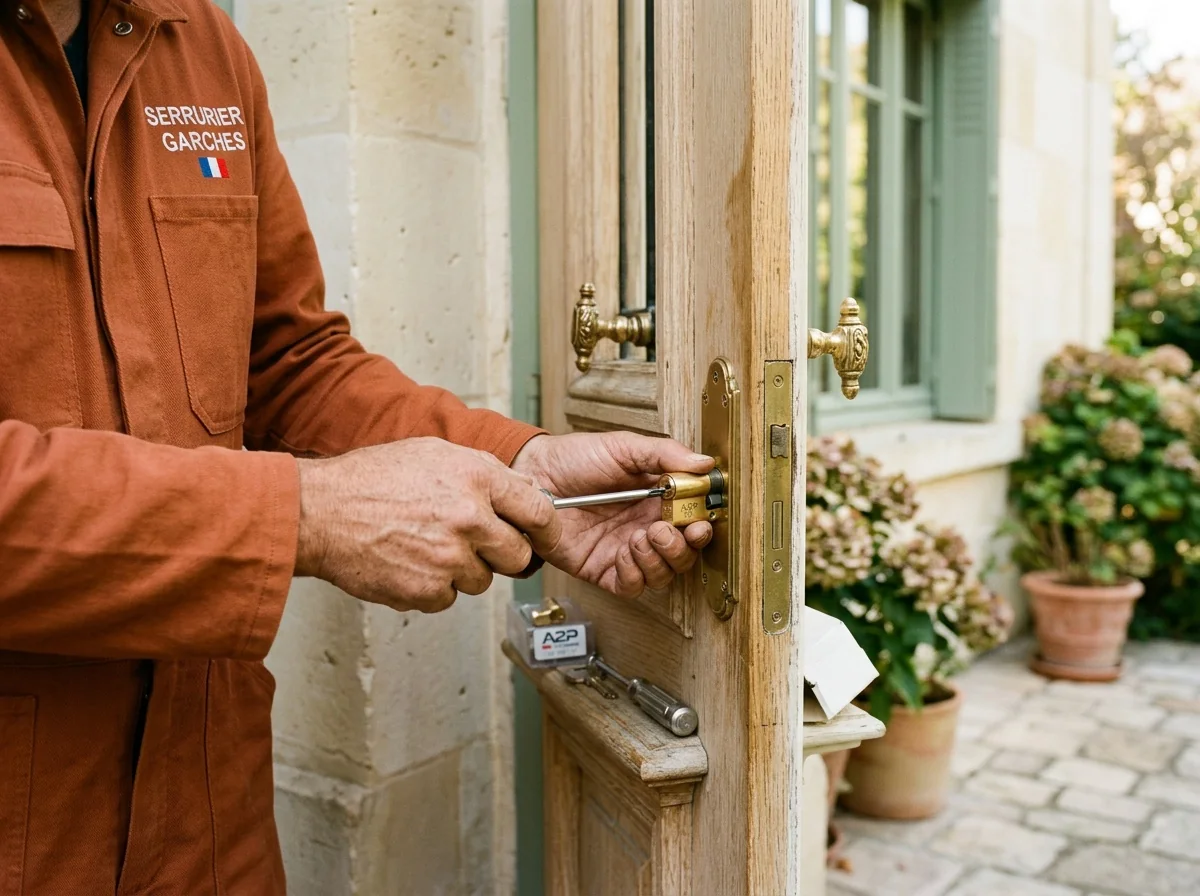 Changement de cylindre - Serrurier Garches